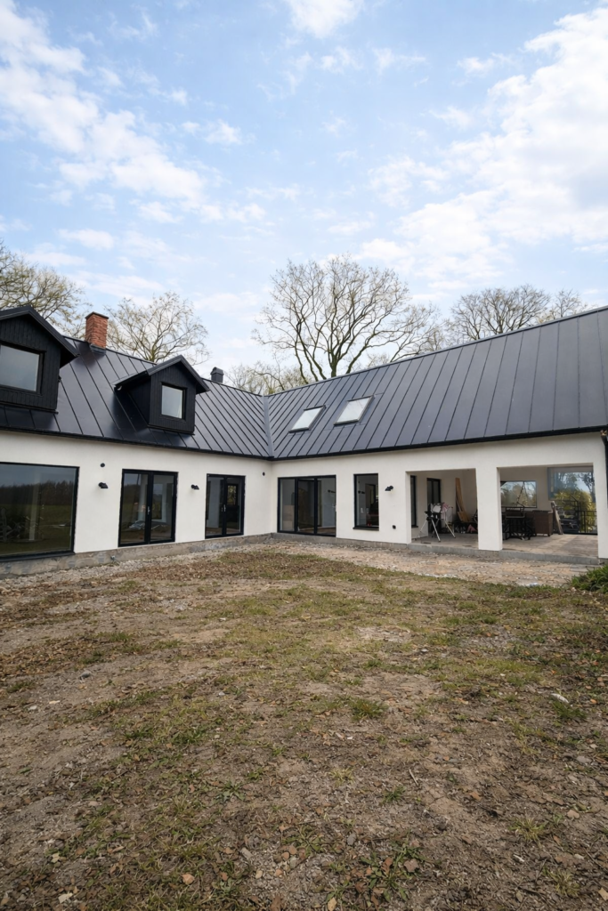 Totalrenovering och tillbyggnad utanför Ystad